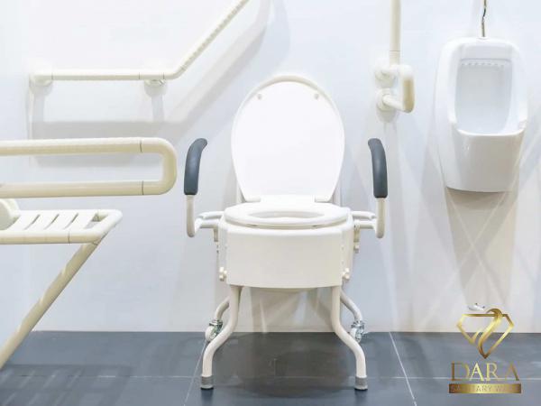 صناعة مرحاض إفرنجي للمعاقين بتقنیة جدیدة